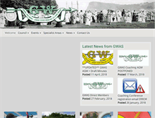 Tablet Screenshot of gwas.org.uk